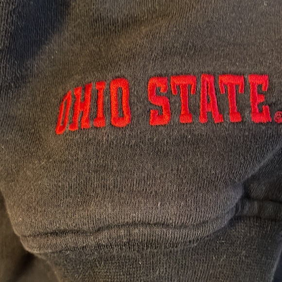 Champs brand official licensed Ohio state mens hoody w/ full zipper. Size men L - Picture 6 of 8